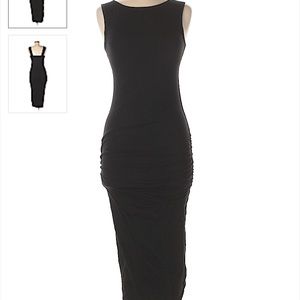 James Perse Casual Dress in Black